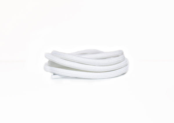 Solid White 32" - Rope LacesNMDs - No Agenda