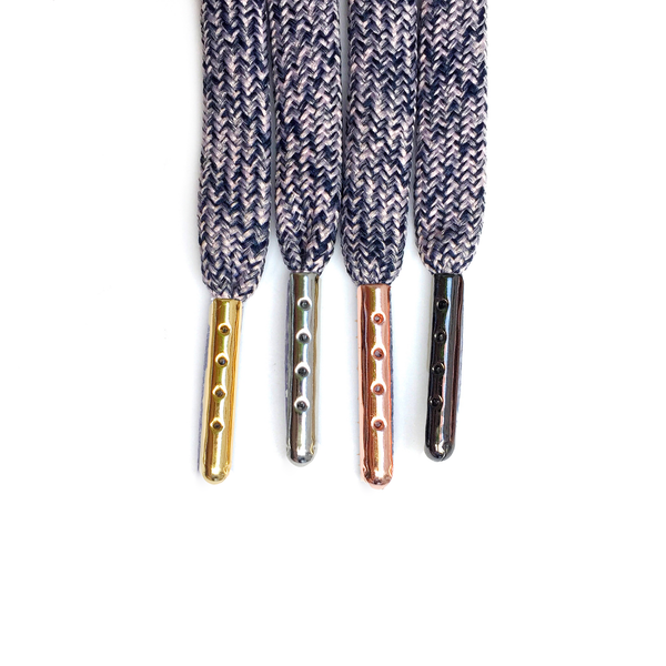 Pink Blue Knit 32" - Flat LacesNMDs - No Agenda